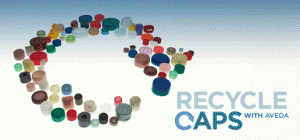 Aveda's recycle caps program