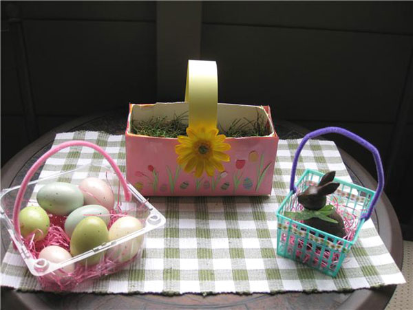 Homemade Easter Baskets