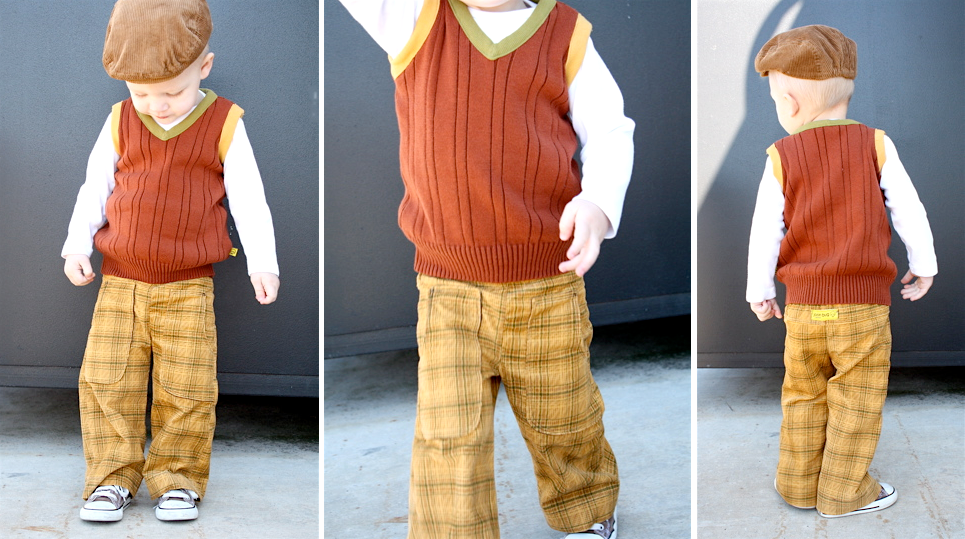 DIY - Boy's Sweater Vest from a Man's Sweater